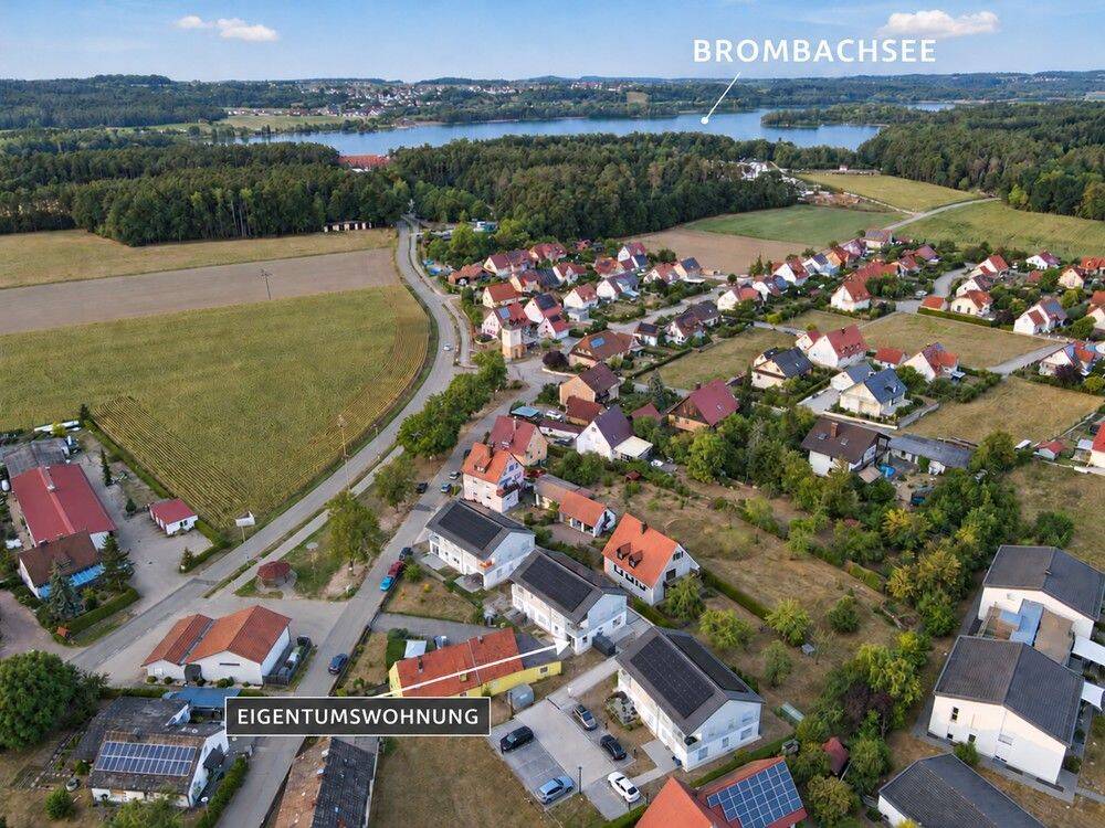 ANKOMMEN AM BROMBACHSEE – NEUBAU 2-Zimmer-Eigentumswohnung mit KFZ-Stellplatz, 91710 Gunzenhausen