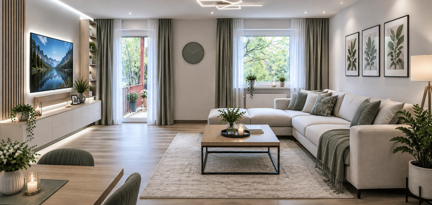 Helle, freundliche 4-Zimmer-Wohnung mit Balkon in Horb am Neckar – bezugsfrei ab sofort, 72160 Horb am Neckar