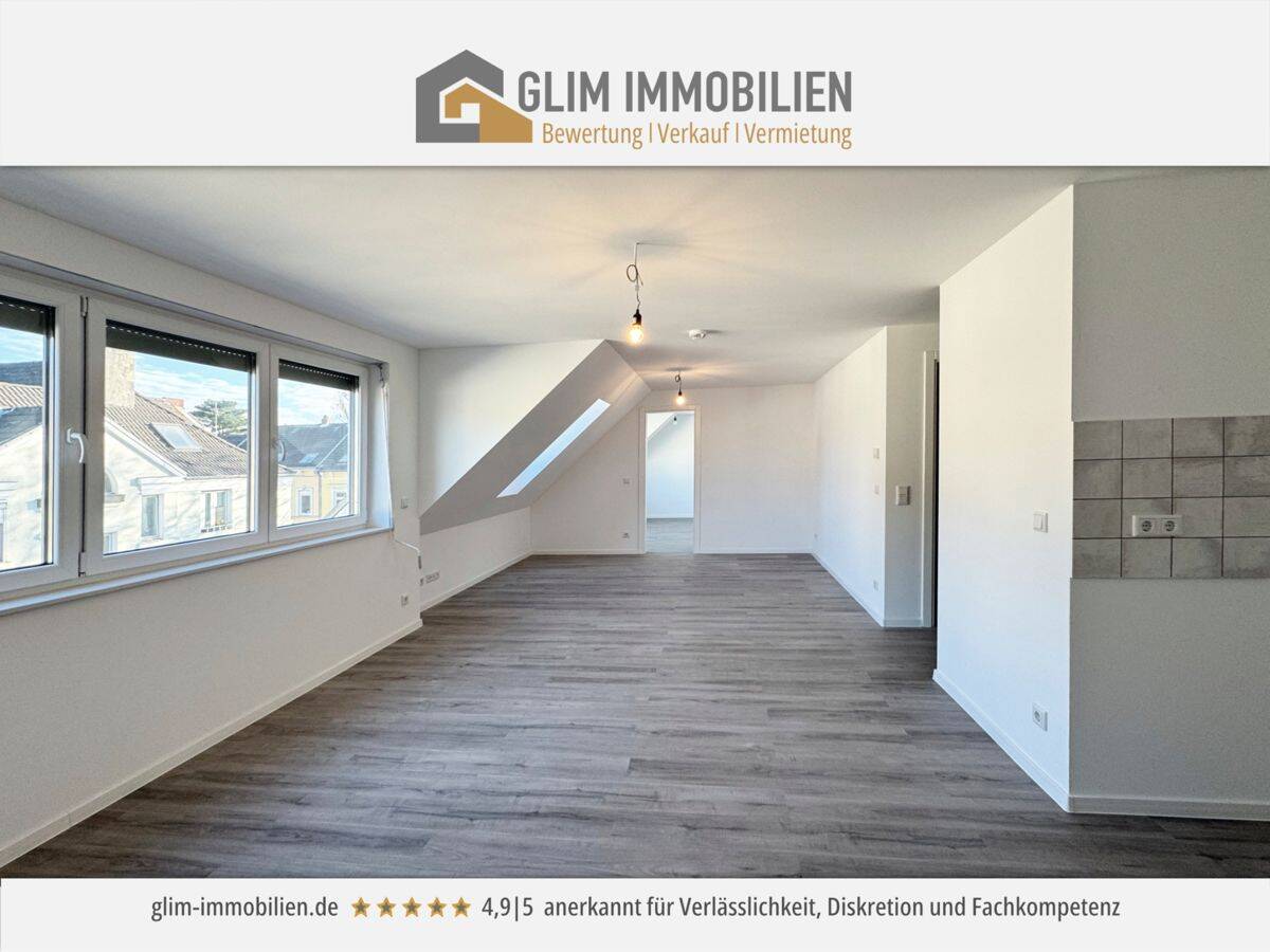 Energieeffiziente 2 Zimmer Neubauwohnung in Krefeld-Stadtmitte, 47799 Krefeld (Bockum Cracau Stadtmitte)