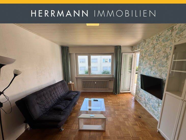 Potenzial in guter Lage – 2-Zimmer-Wohnung mit sonnigem Südbalkon, 70734 Fellbach