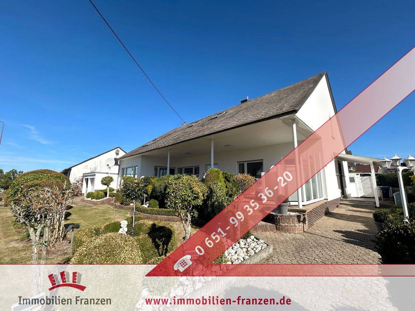 Exklusives Wohngefühl – renoviertes 1-2 Familienhaus mit zwei Terrassen & Doppelgarage, 54313 Zemmer