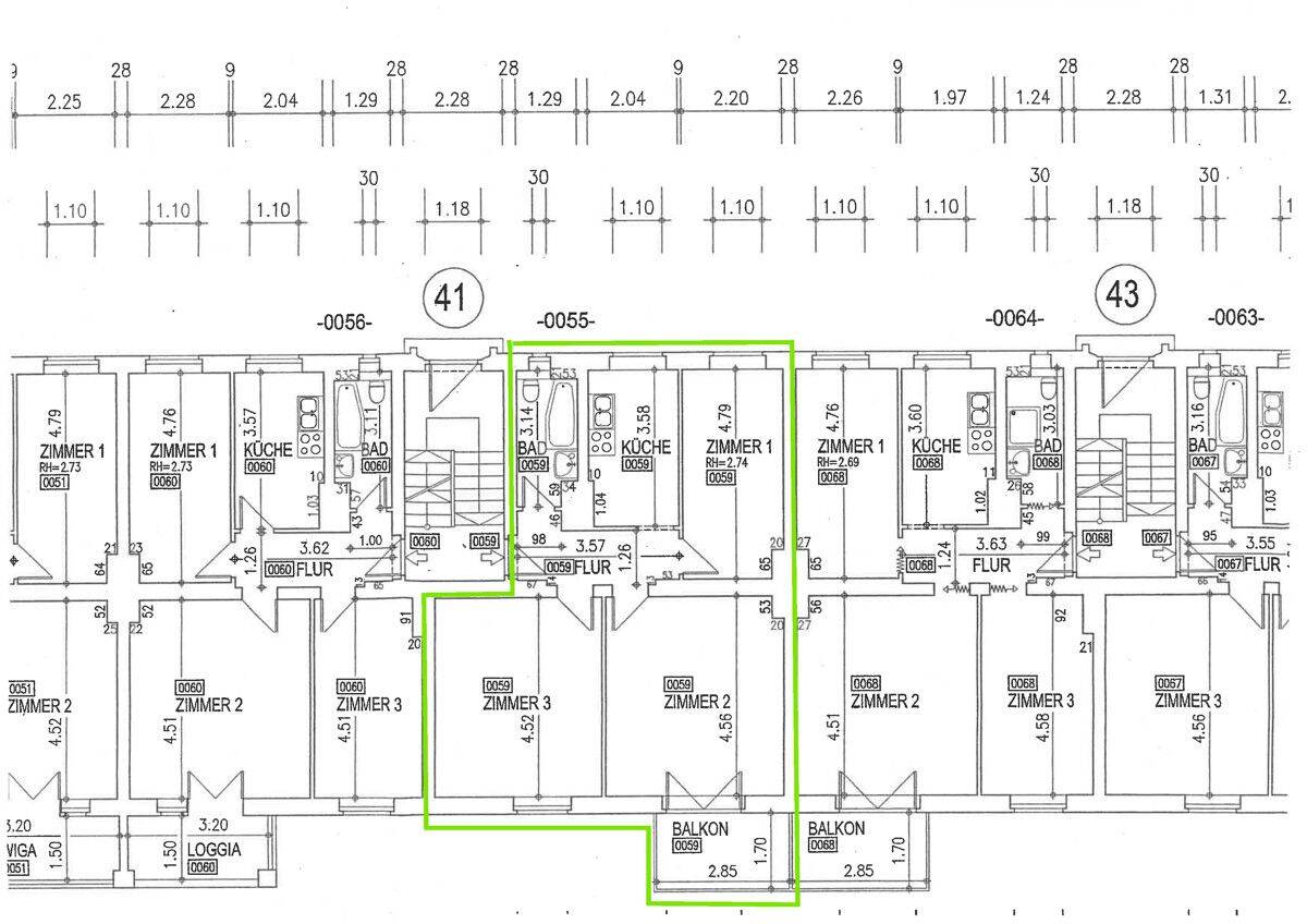 *Super Schnitt! Vermietete 3-Zimmer Wohnung im Fhain *, 10407 Berlin (Pankow Kleingartenanlage Grönland Kleingartenanlage Neues Heim Kleingartenanlage Volkspark Prenzlauer Berg Prenzlauer Berg)
