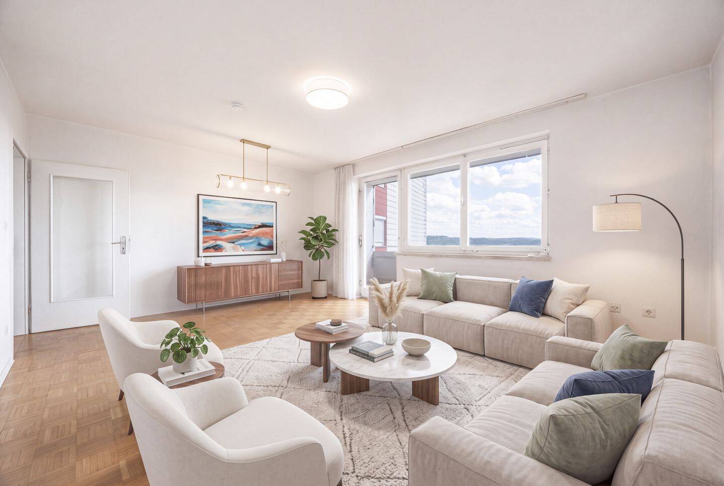 Helle 2-Zimmer-Wohnung mit Loggia und Entwicklungspotenzial, 84478 Waldkraiburg
