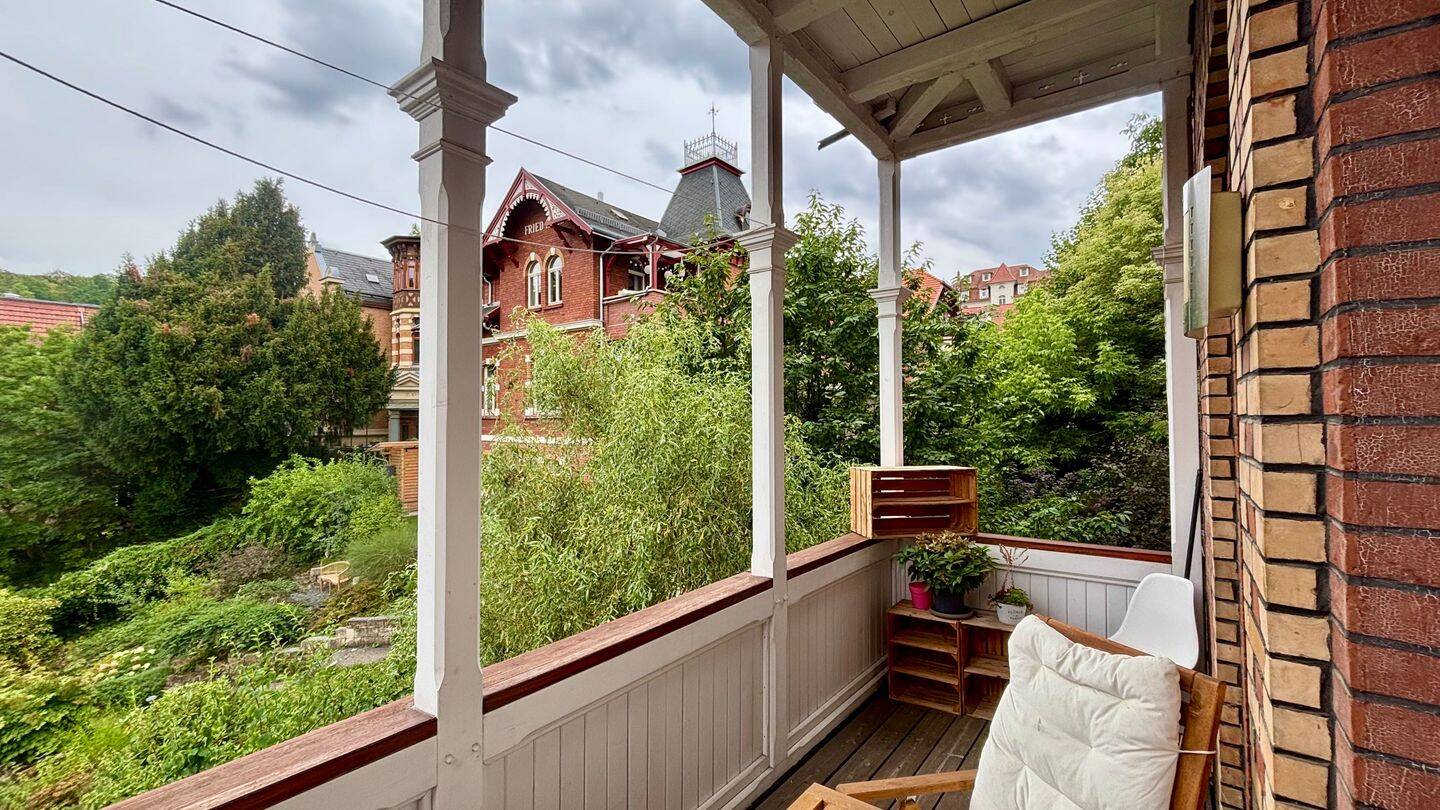 Ruhig gelegenes Jugenstil-Appartment mit Blick ins Grüne, 99817 Eisenach