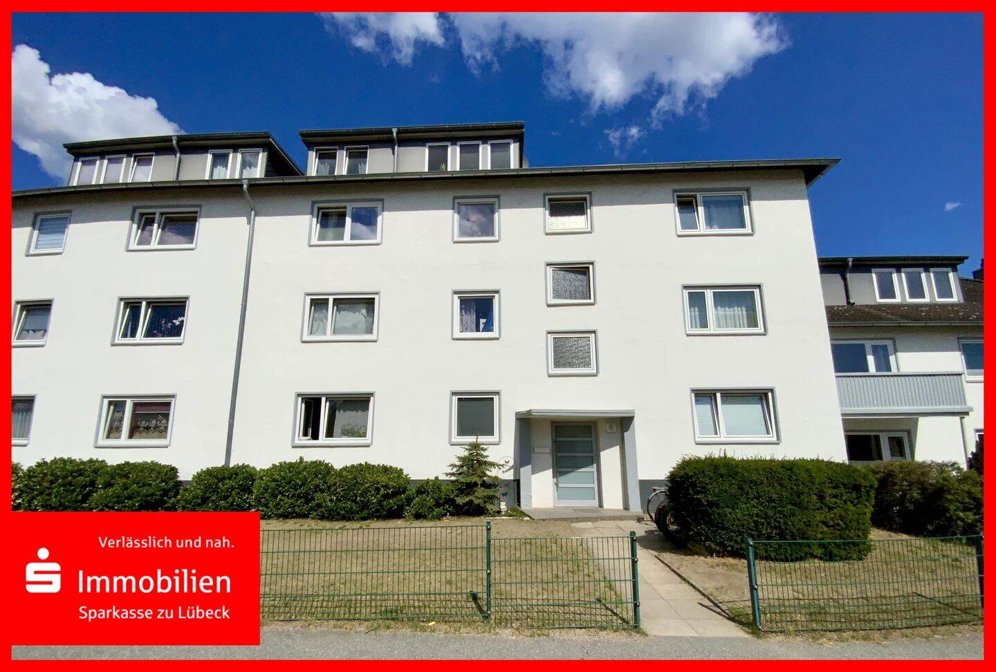 Schöne Dachgeschosswohnung mit Weitblick, 23568 Lübeck (Schlutup Sankt Gertrud)