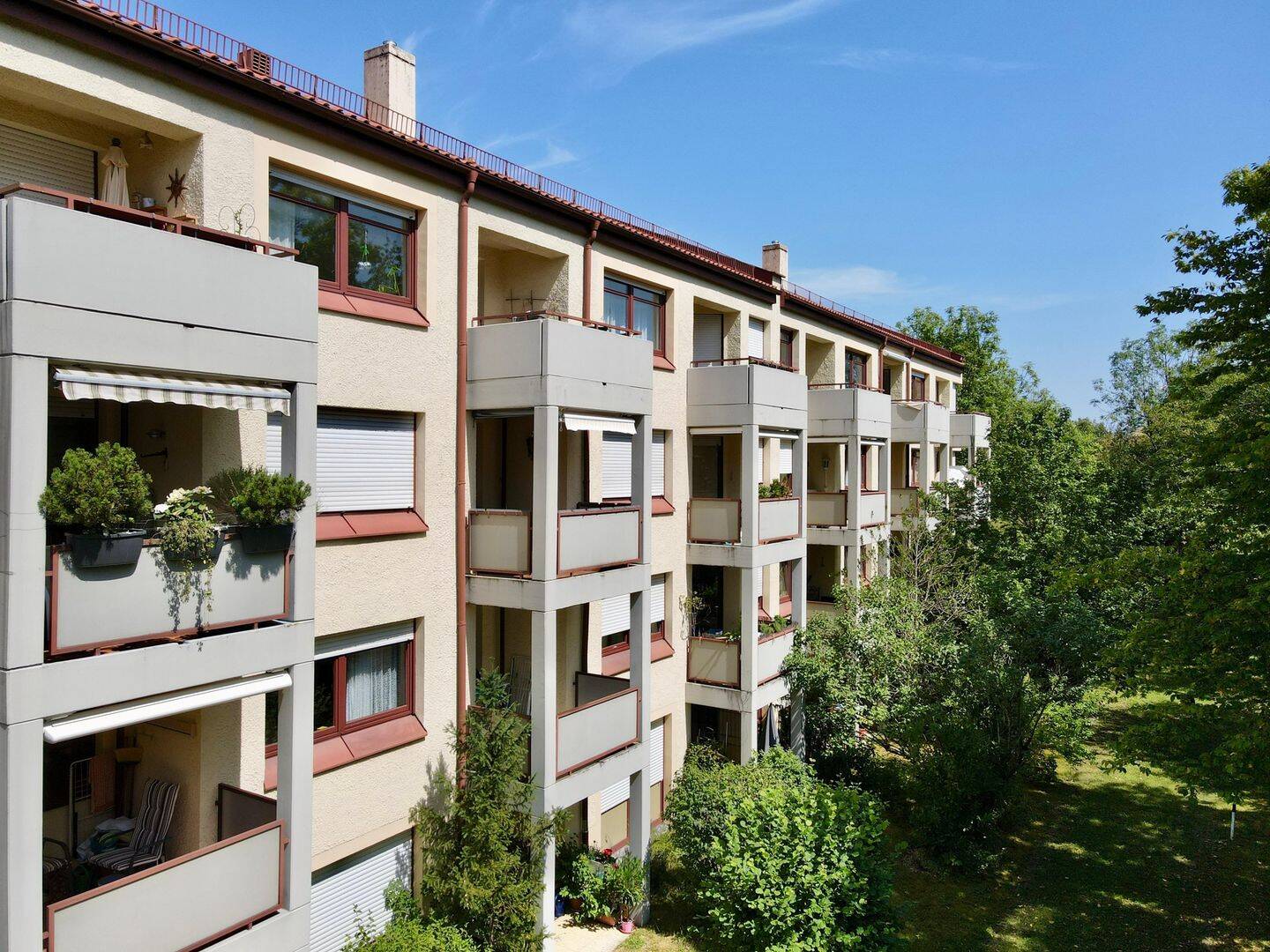Bezugsfreie 2-Zimmer-Wohnung mit ruhiger Südausrichtung und großzügigem Grundriss mit Balkon, 81476 München (Thalk. Obersendl.-Forsten-Fürstenr.-Solln)