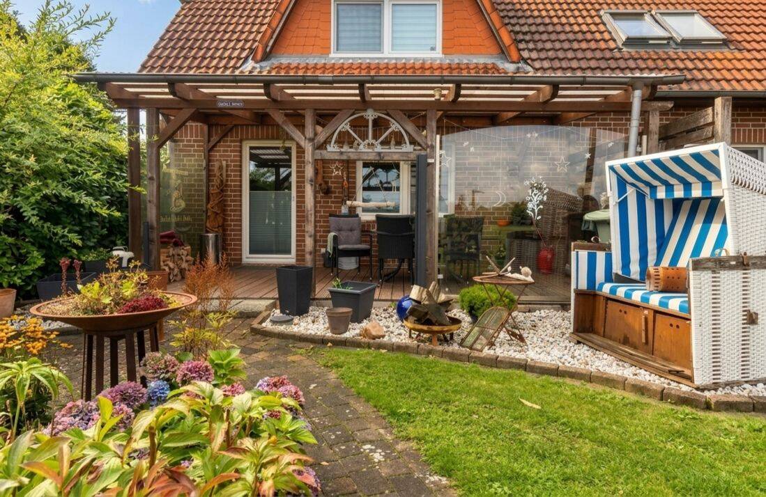 Attraktive Erdgeschosswohnung mit Terrasse in ruhiger Wohnlage, 25767 Bunsoh