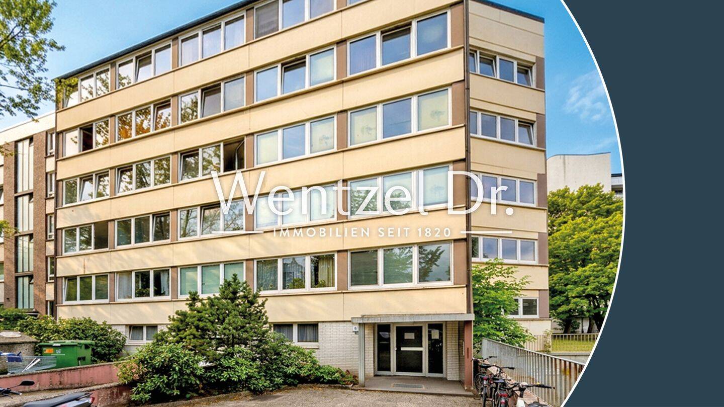 1-Zimmer-Wohnung mit Potenzial in zentraler Hamburger Lage – Wentzel Dr., 22081 Hamburg (Hamburg-Nord Barmbek-Süd Uhlenhorst)