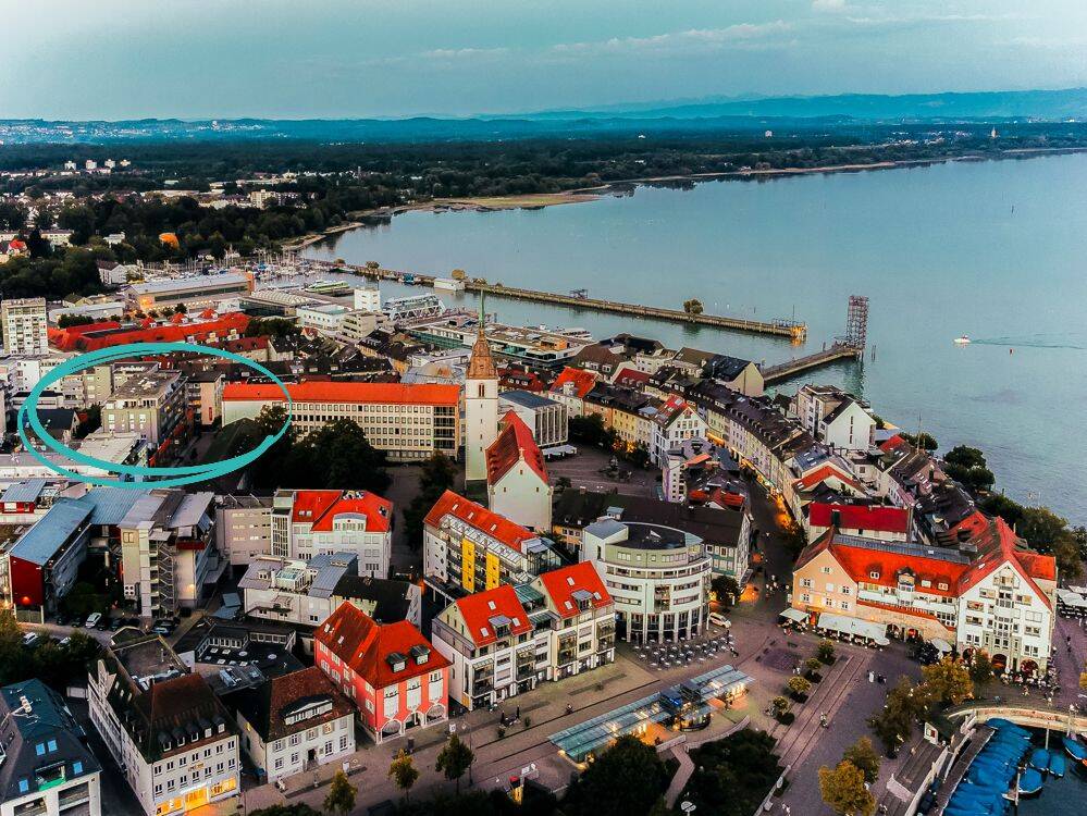 Wohnen zwischen Stadt & See – 3,5-Zimmer-Wohnung in Friedrichshafens Toplage mit hohem Lebensgefühl!, 88045 Friedrichshafen
