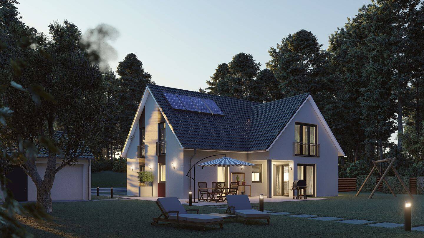 Einfamilienhaus „Oslo“ – modernes Wohnen inklusive Grundstück, 94405 Landau a.d. Isar (Landau)