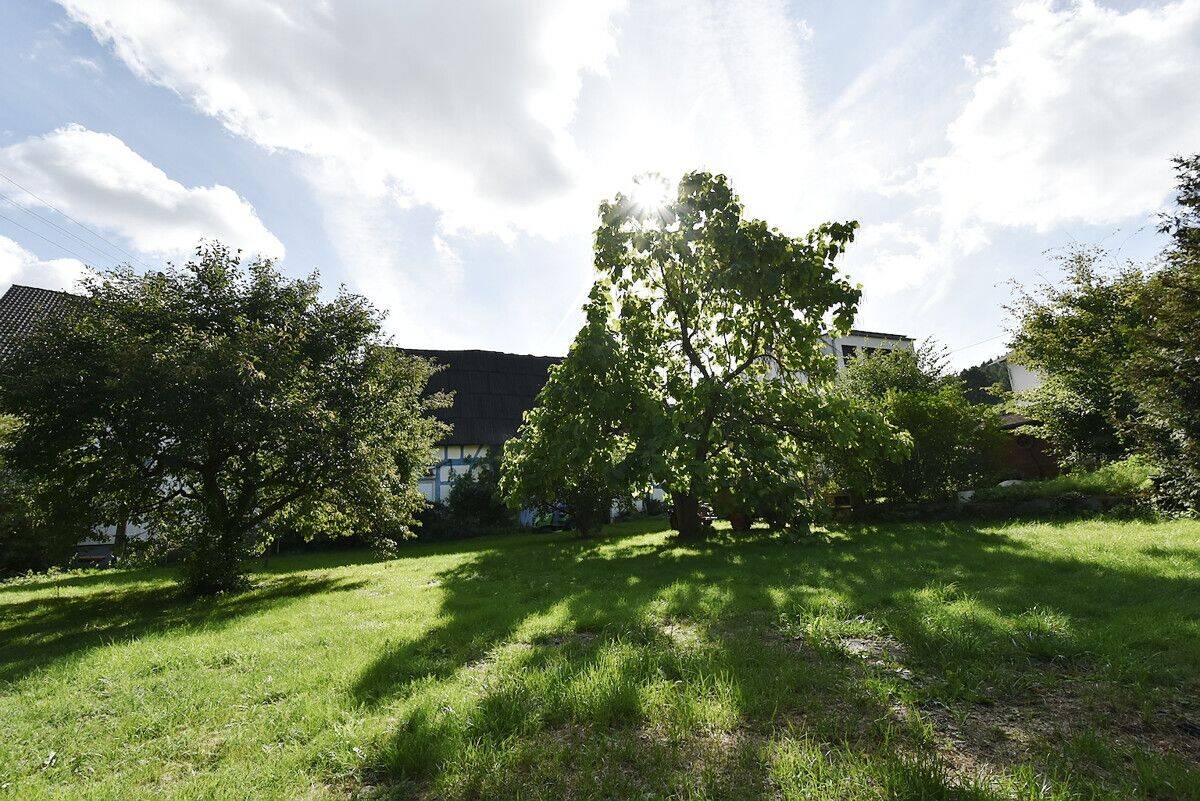 Bauherren aufgepasst: 1350 m² Grundstück, zwei EFH im Bestand, Scheune und die Möglichkeit zu bauen!, 65510 Idstein