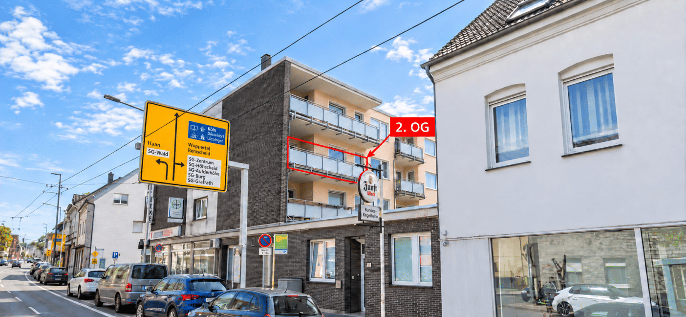 Viel Raum für Ihre Ideen – 3-Zimmer-Wohnung mit Loggia in Merscheid, 42699 Solingen (Höhscheid Merscheid Ohligs-Aufderhöhe)