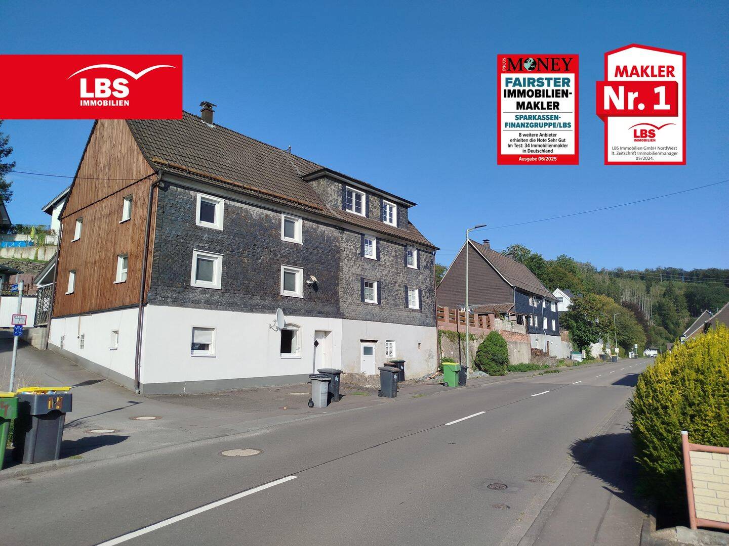 Fachwerkdoppelhaushälfte in Reichshof-Oberagger, 51580 Reichshof
