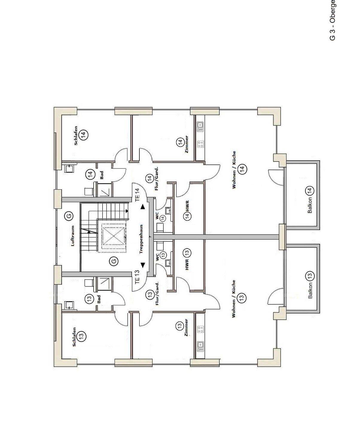 Mietwohnung, 3 Zimmer, 94 m², in Wildeshausen, 27793 Wildeshausen