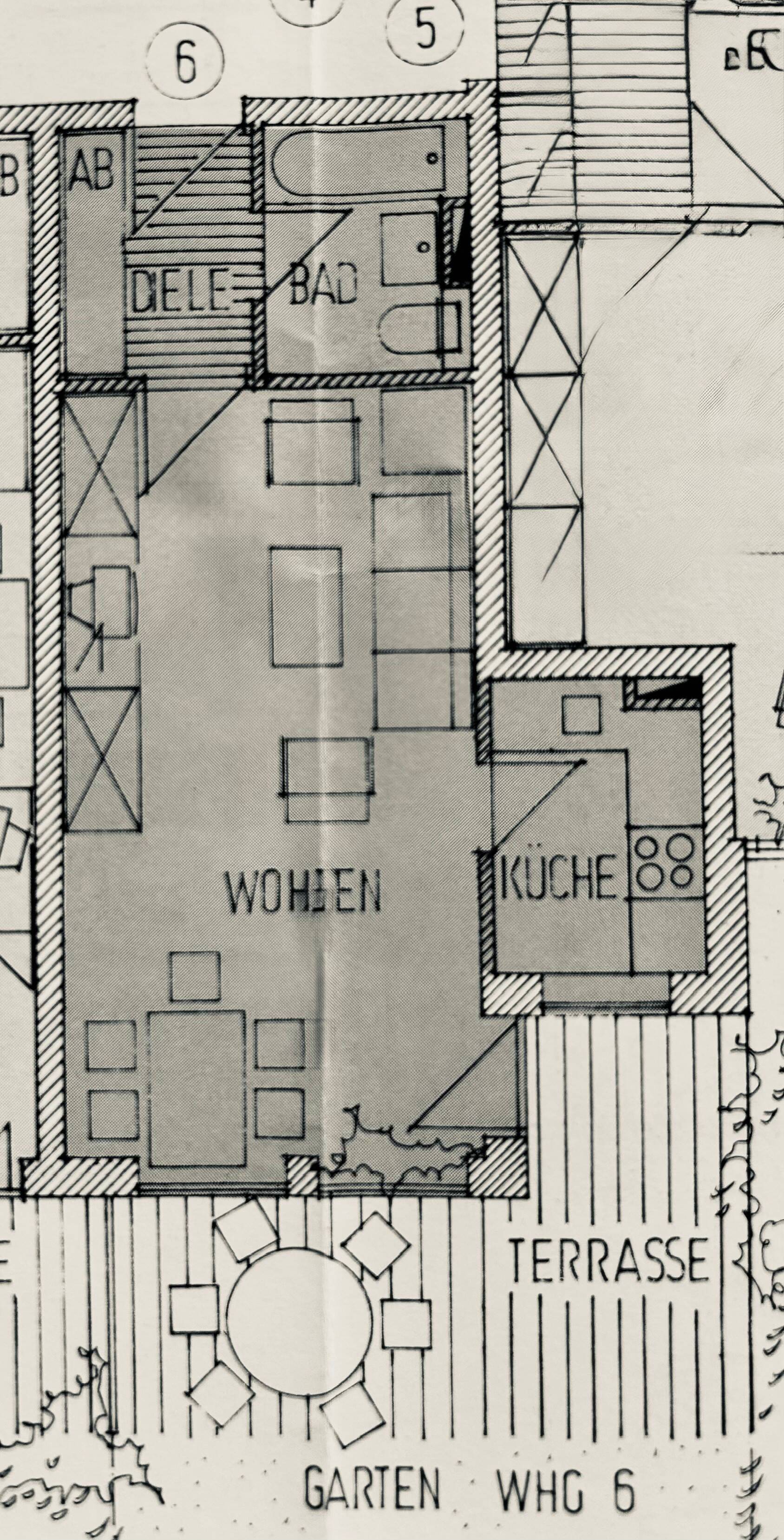 Helle 1-Zimmer-Wohnung mit Terrasse, Gartenanteil und Tiefgaragenstellplatz, 14624 Dallgow-Döberitz