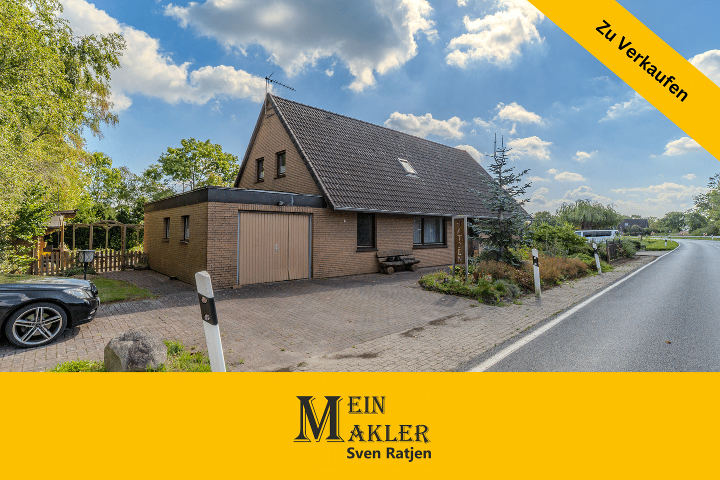 Freistehendes Einfamilienhaus mit großem Grundstück in Rodenkircherwurp, 26935 Stadland