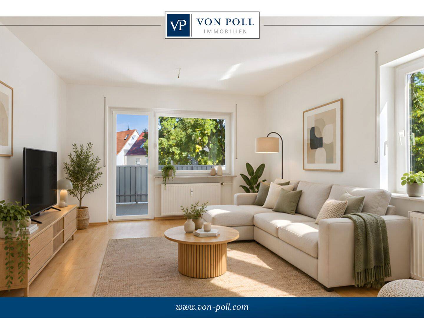Wohnen mit Weitblick ins Grüne – gepflegte Etagenwohnung mit Balkon, 96049 Bamberg (Bamberg Bug Gaustadt Wildensorg)