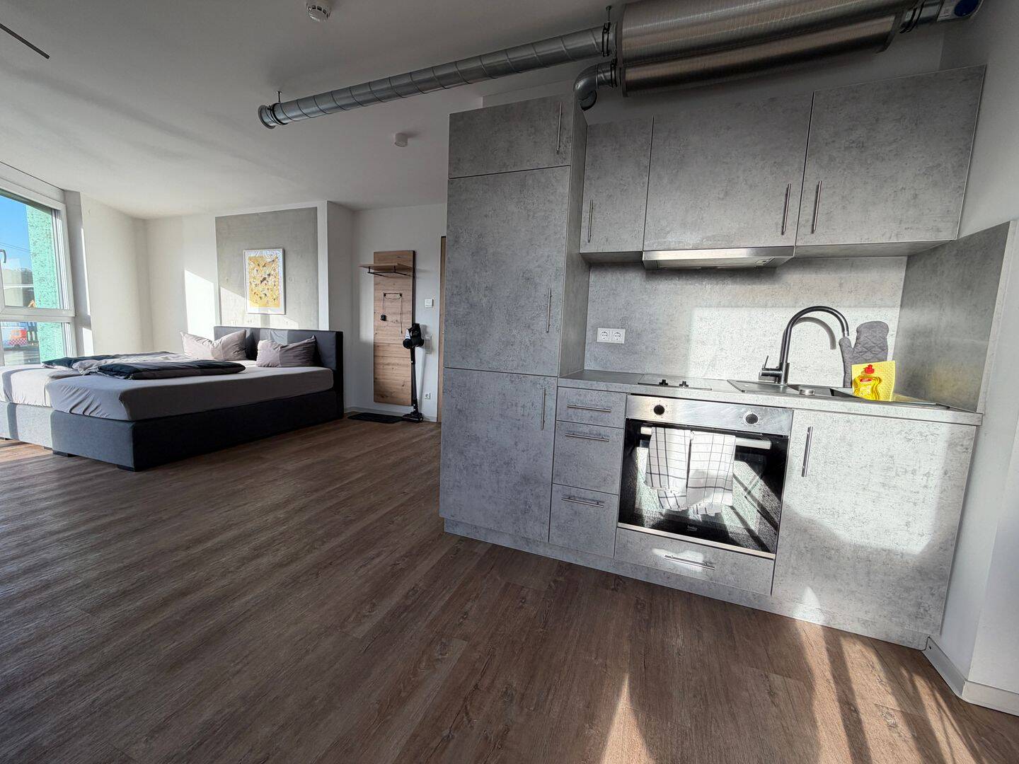 Neubau 2022 | Möblierte Apartments | All-inclusive-Miete | WLAN inklusive | Top-Anbindung, 70435 Stuttgart (Stammheim Zuffenhausen)