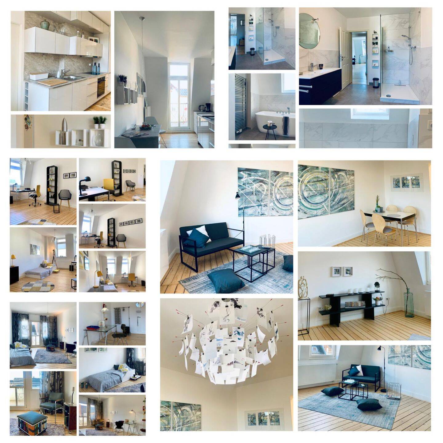 Möbliertes Zimmer KS „Vorderer Westen“ / 3-Raum-Wohnung mit kompletter Ausstattung und Einbauküche, 34119 Kassel (Mitte West)