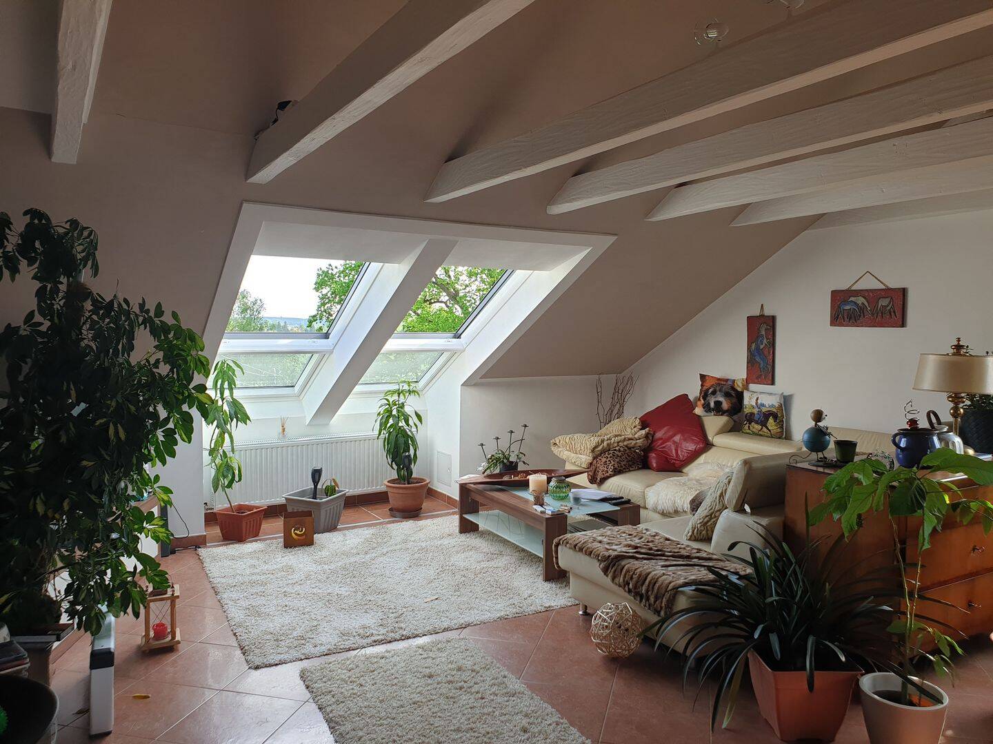 Provisionsfreie helle 3 Zimmer DG-Wohnung mit Bergblick, 82216 Maisach