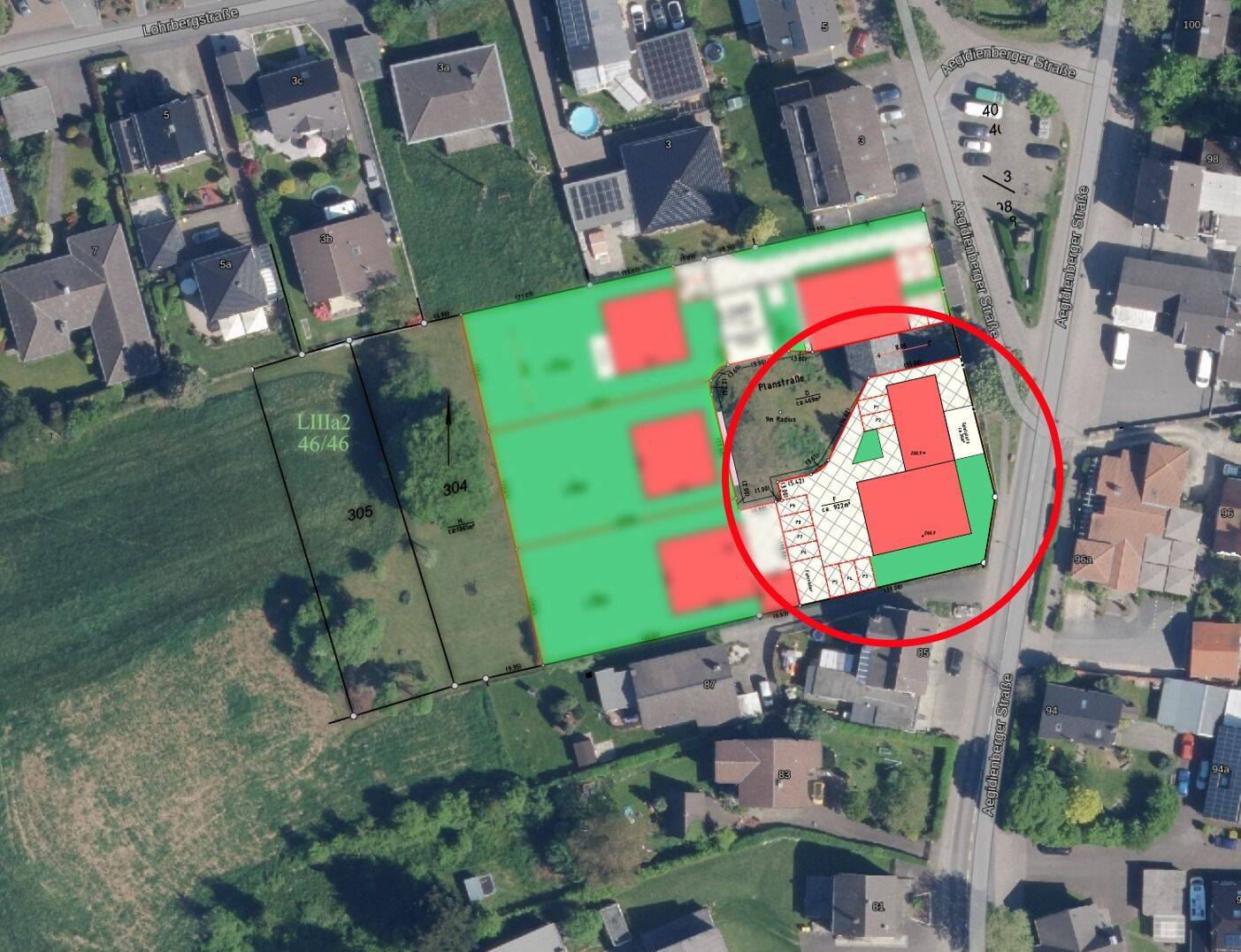 Baugrundstück für MFH, ggf. mit Gewerbe, in Toplage, 53604 Bad Honnef