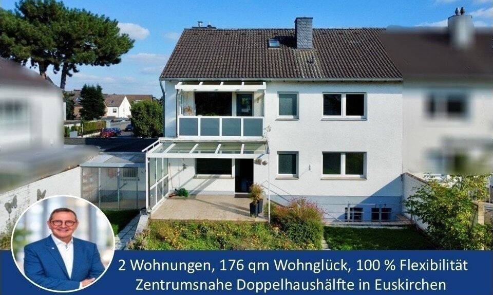 2 Wohnungen, 176 qm Wohnglück, 100 % Flexibilität, Zentrumsnahe Doppelhaushälfte in Euskirchen, 53879 Euskirchen