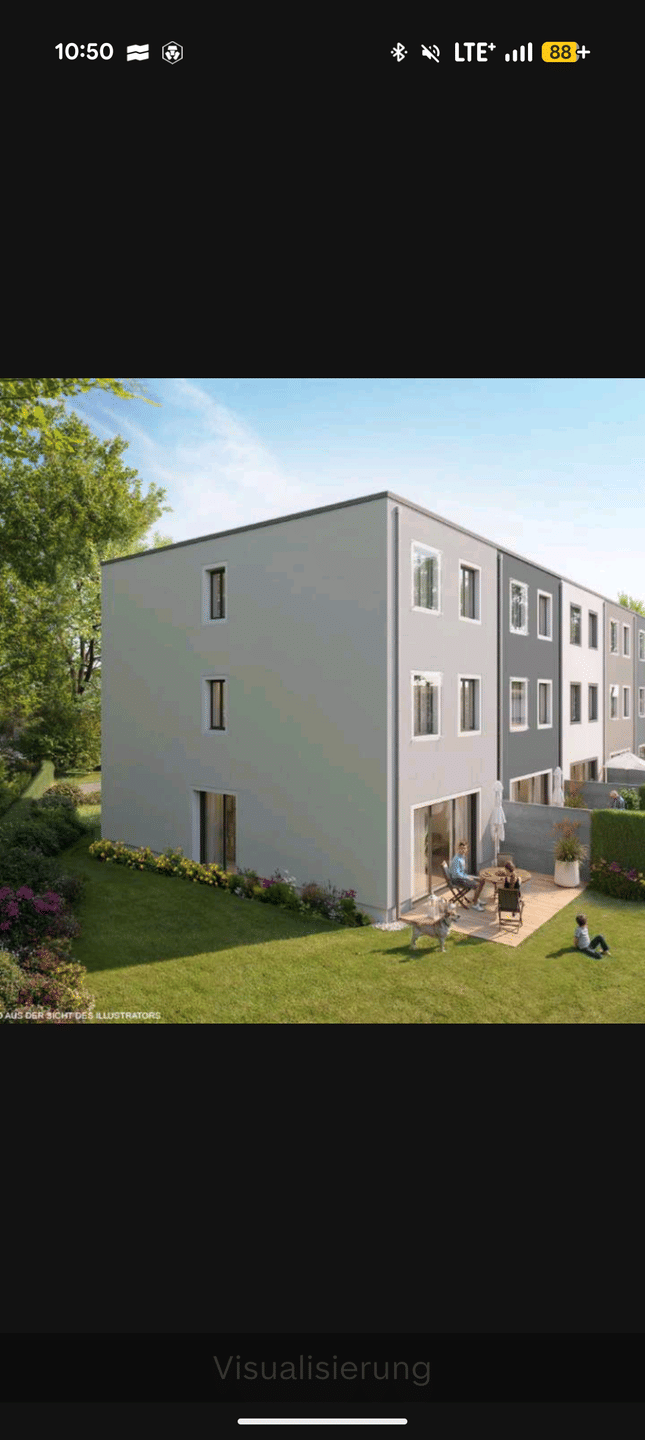 Erstbezug in modernem Reihenmittelhaus, 93055 Regensburg (Brandlberg-Keilberg Burgweinting-Harting Innenstadt Ostenviertel Schwabelweis)