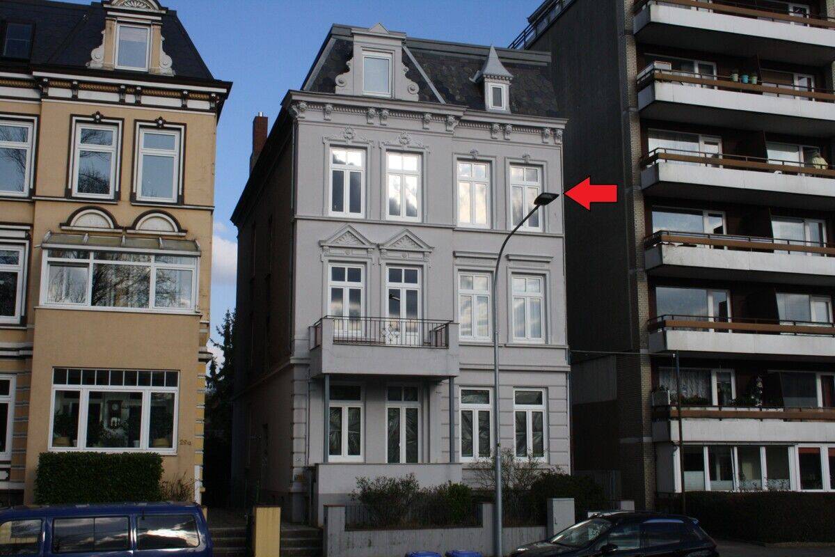 Nähe Trave: Sanierte 3-Zimmer Altbau-Wohnung mit Gartenmitbenutzung in HL-St. Lorenz Süd, 23558 Lübeck (Buntekuh Sankt Lorenz Nord Sankt Lorenz Süd)