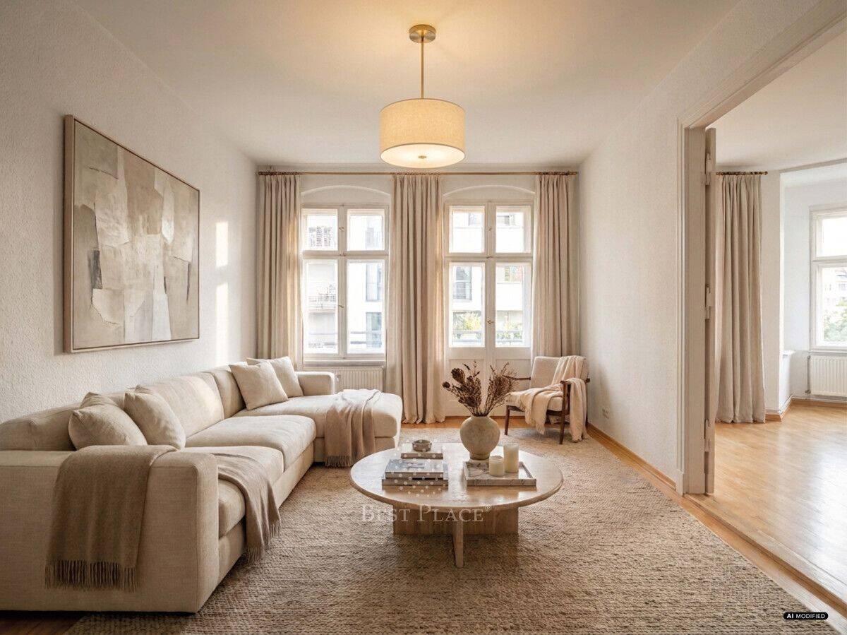 Samariterquartier: Bezugsfreie Gründerzeit-Altbauwohnung mit Erker, Balkon und besonderem Charme, 10247 Berlin (Friedrichshain-Kreuzberg Friedrichshain Prenzlauer Berg)