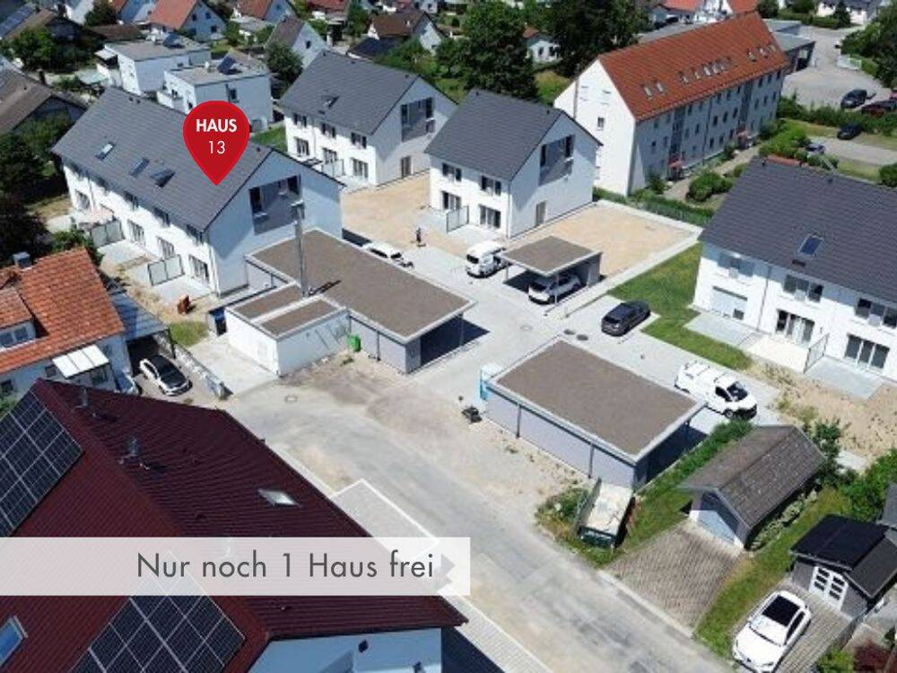 Ihr Eigenheim in Schwabmünchen – nur noch 1 Reihenendhaus inkl. Carport & Abstellraum verfügbar, 86830 Schwabmünchen