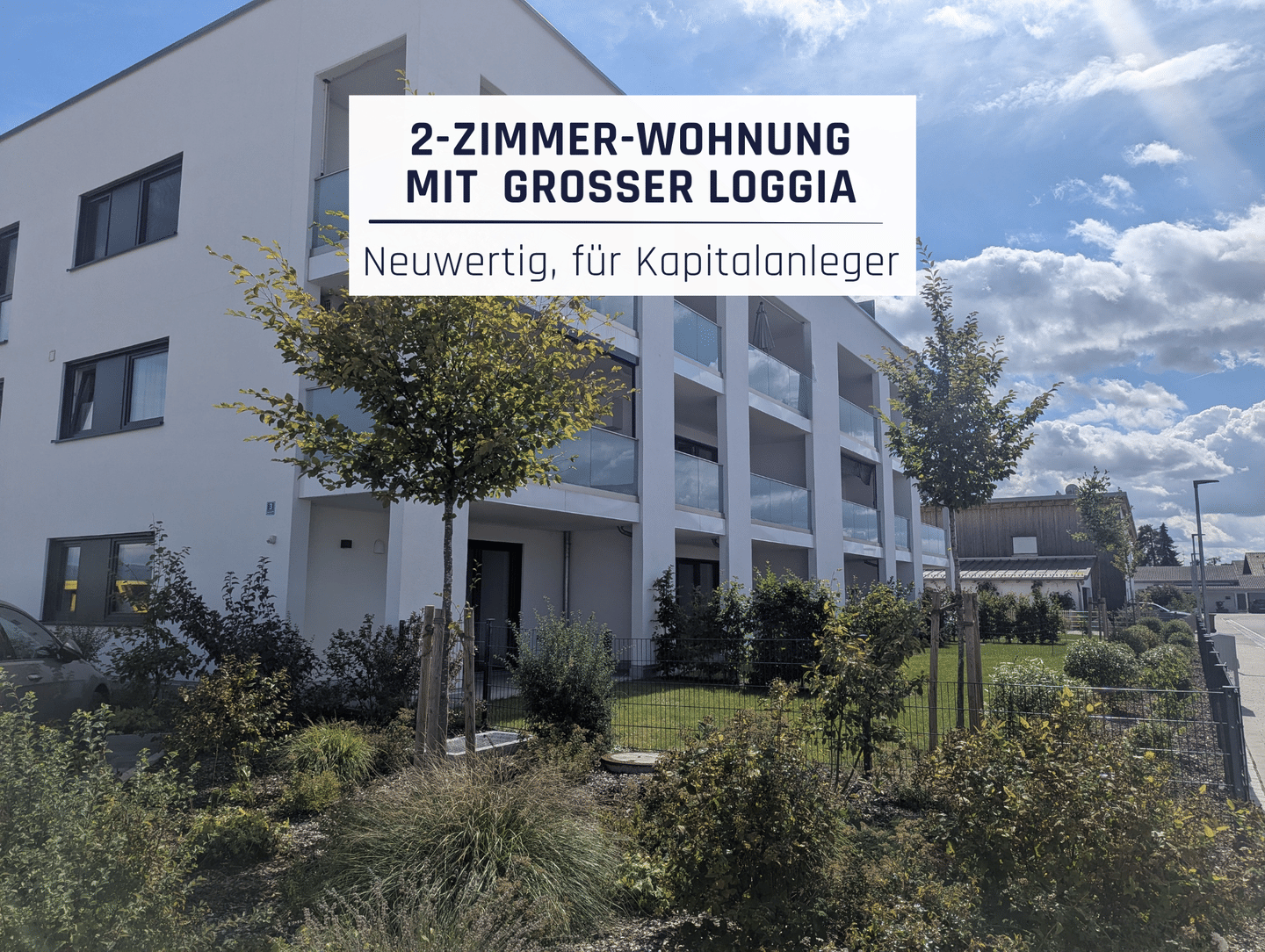 Barrierefreie 2-Zimmer Wohnung (inkl. EBK) mit Loggia in ruhiger Lage, 94447 Plattling