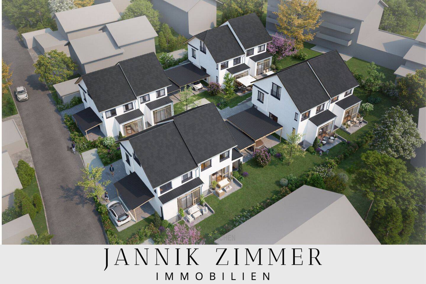 Alt-Gilching. Neubau. Familientraum. – Architektenhaus mit Garten, Terrasse und Carport, 82205 Gilching