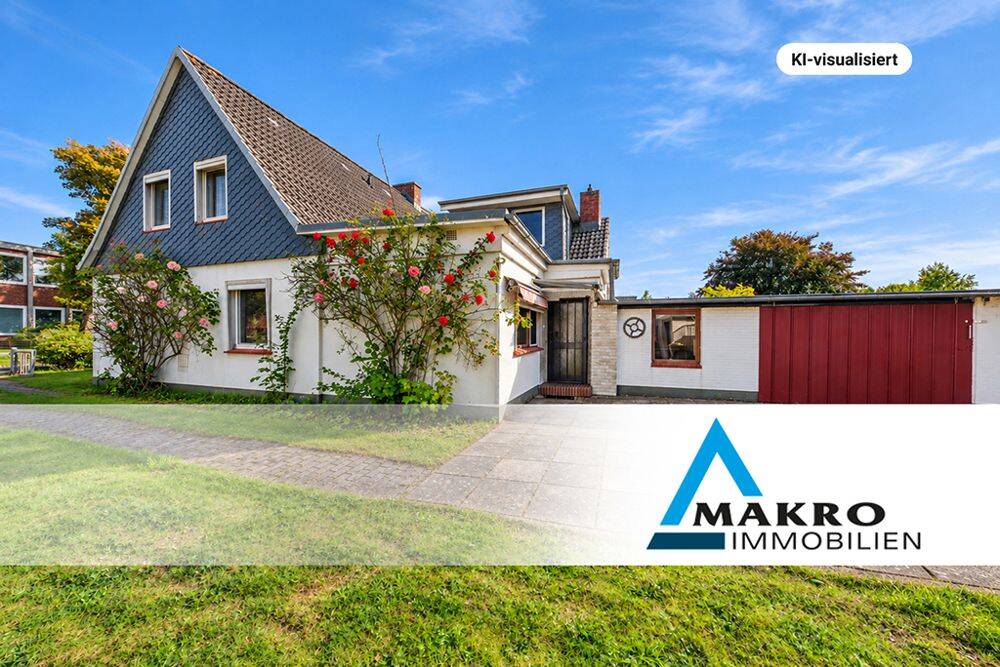 3D VIRTUAL TOUR – Ältere modernisierungsbedürftige Doppelhaushälfte in Uetersen, 25436 Uetersen