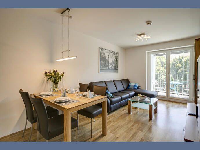 Möbliert: Moderne 2-Zimmer-Wohnung am Tassilo, 81541 München (Au-Haidhausen Obergiesing Ramersdorf-Perlach)