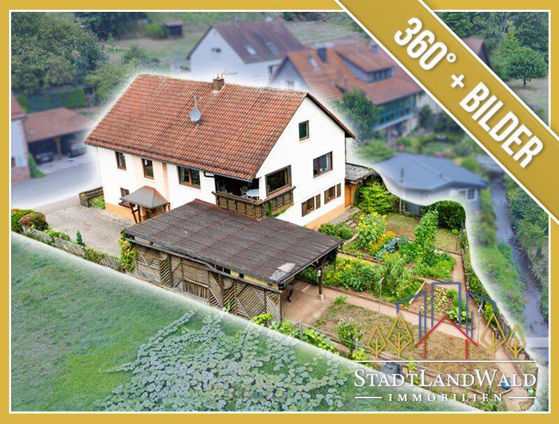 Einfamilienhaus am Bachlauf mit Garten in Niederschlettenbach, 76891 Niederschlettenbach