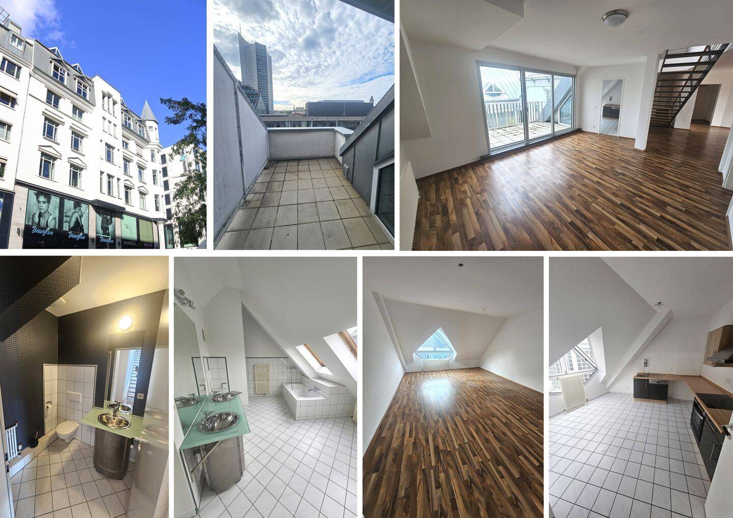 4-Raum-Maisonette in der Leipziger City – 2 Bäder, EBK, 2 Balkone, Lift u.v.m., 4109 Leipzig (Zentrum Zentrum-Nord Zentrum-West)