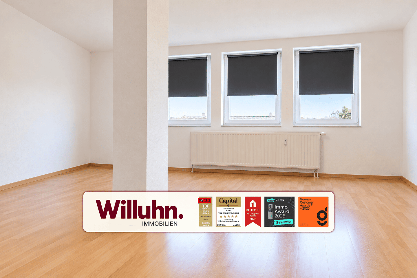 Ab sofort verfügbar: Wunderschöne Altbauwohnung | EBK, Tageslichtbad+Gäste-WC, 4155 Leipzig (Gohlis-Mitte Gohlis-Süd)