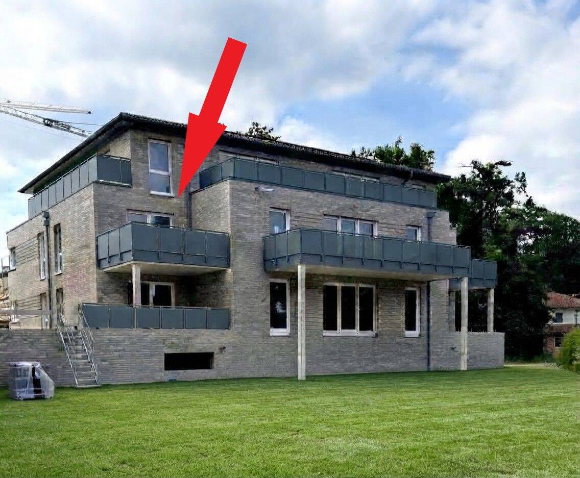 3-Zi. -Wohnung Bürgervilla, 86m², 1. OG, Balkon, EBK, Tiefgarage, Gäste- WC, Wärmepumpe, ab 03.2027 im Erstbezug, 49809 Lingen (Ems)
