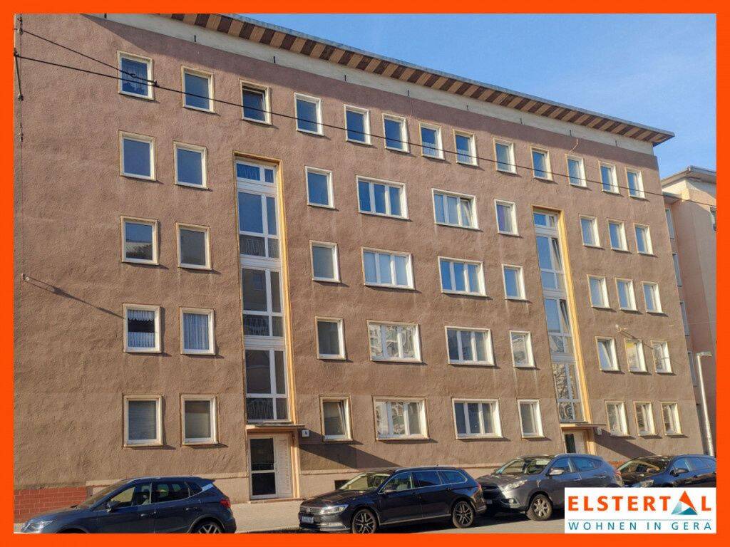 °°2 helle Räume im Dachgeschoss°° 34 qm-Wohnzimmer + offene Küche + City-Lage + Tageslichtbad, 7545 Gera (Bieblach Innenstadt Ostviertel Pforten Untermhaus)