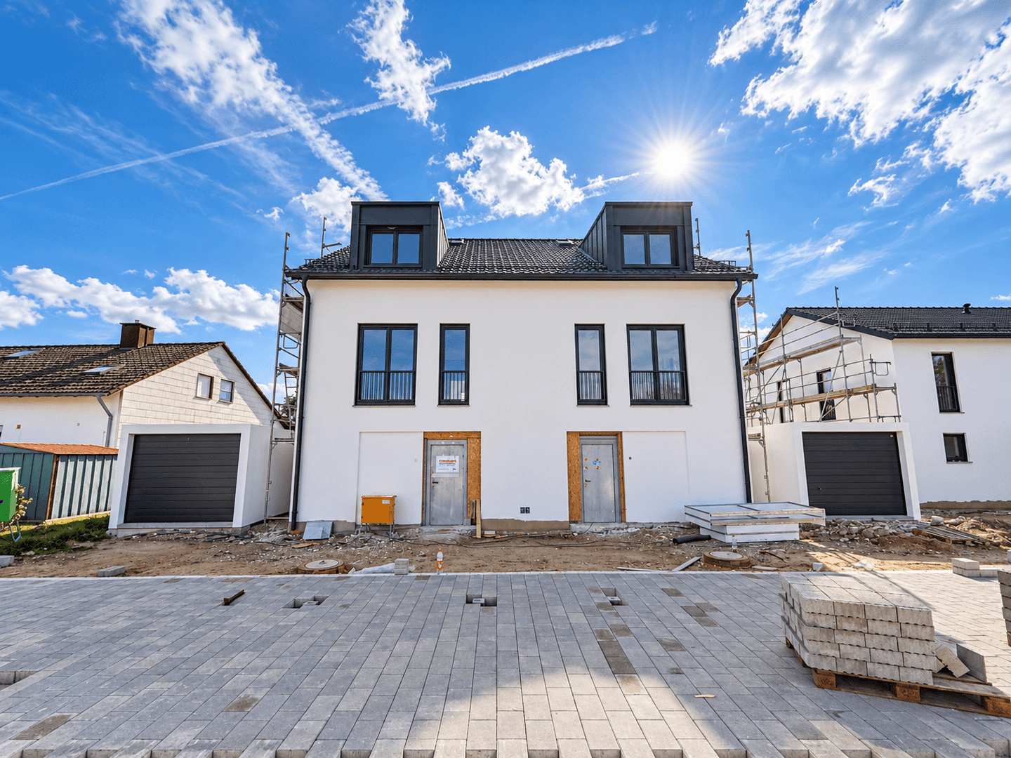 Erstbezug am Feinerhof | Exklusive Neubau-DHH mit traumhaftem Südblick, 85435 Erding