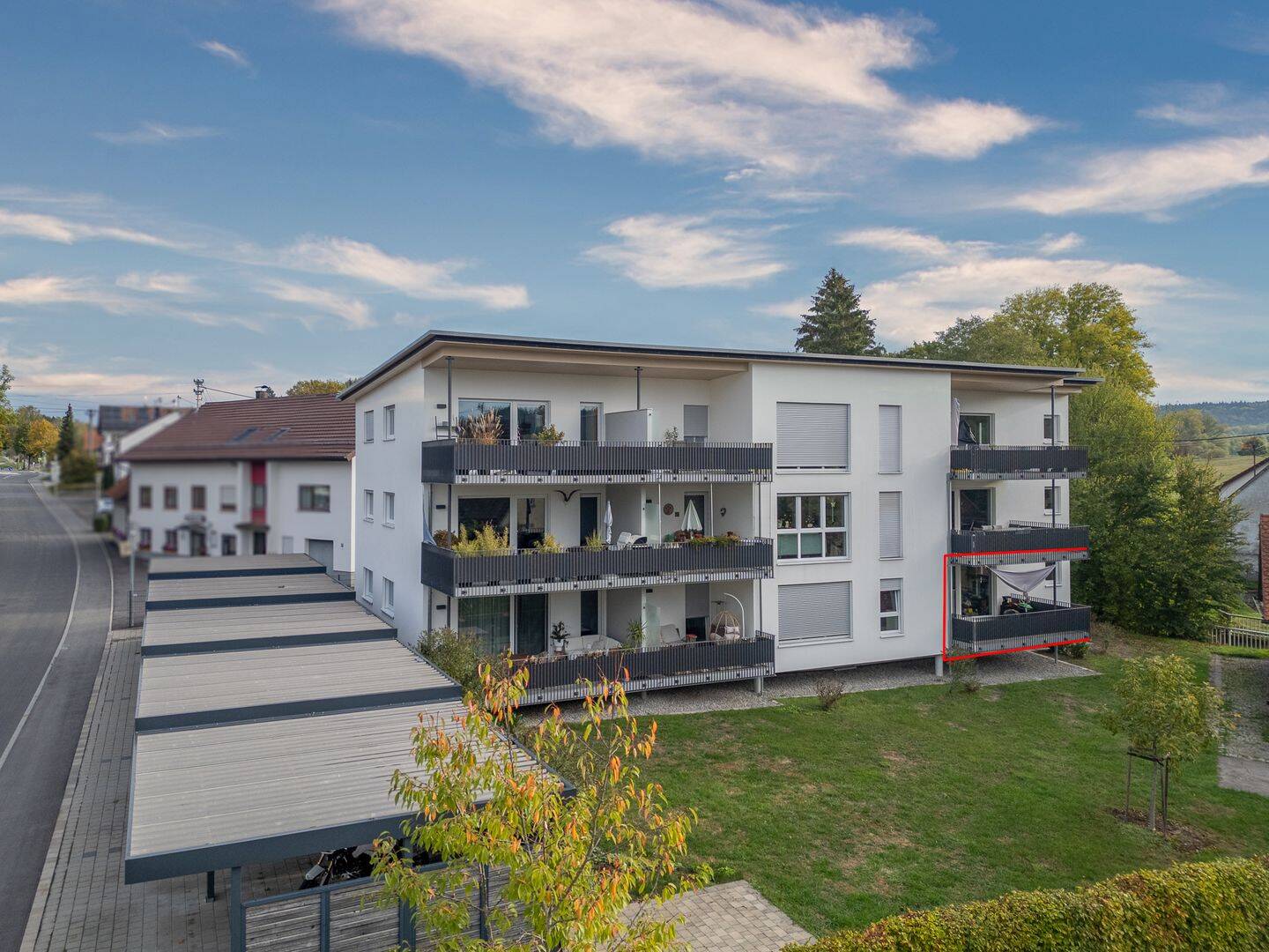 Helle Erdgeschosswohnung mit offenem Wohnraum in Dietingen zu vermieten., 78661 Dietingen