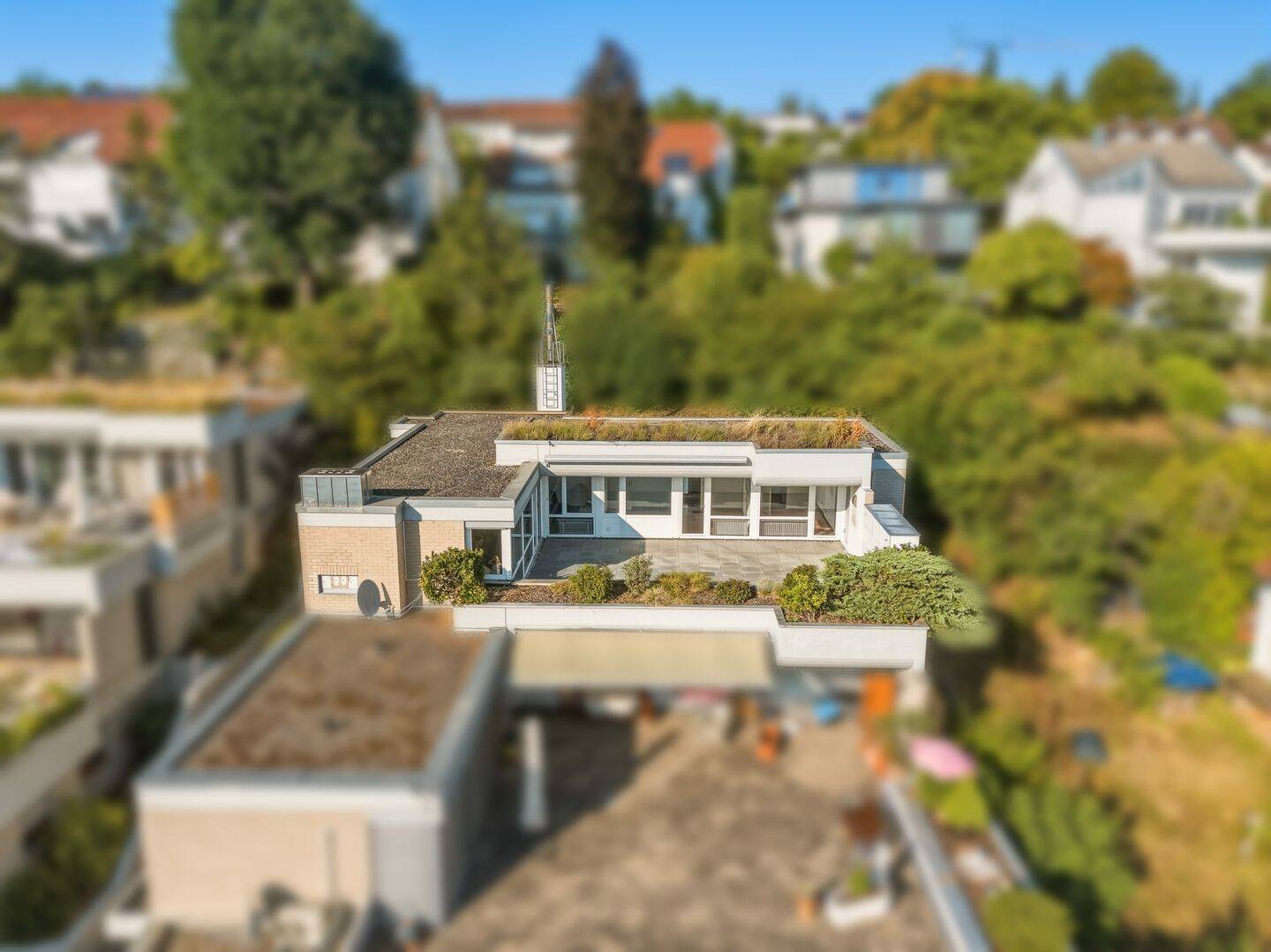 Exklusives Penthouse mit großer, uneinsehbarer Terrasse in Waiblingen, 71334 Waiblingen