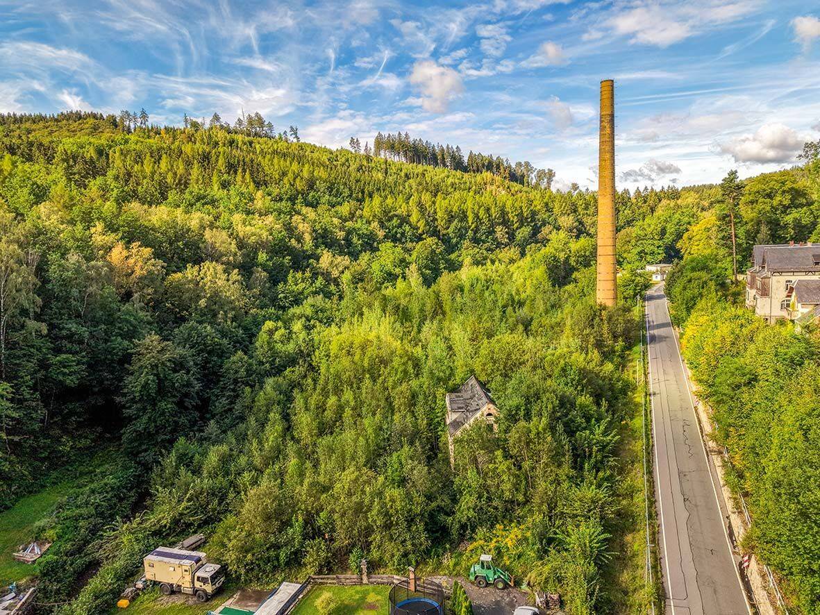 AUKTION: ehemaliges Gewerbegrundstück mit derzeit naturbelassenen Freiflächen, 9439 Amtsberg