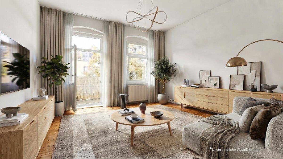 Berliner Altbaucharme mit Balkon in Pankow, 13189 Berlin (Pankow)