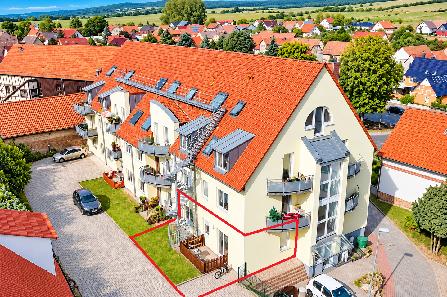2-Raumwonung mit Terrasse in Lengefeld, 6526 Sangerhausen