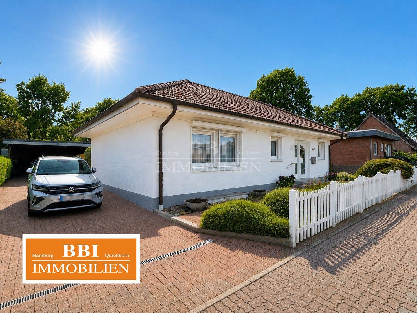 Schönes Wohnen auf einer Ebene mit viel Platz und Doppel-Carport, 24568 Kaltenkirchen