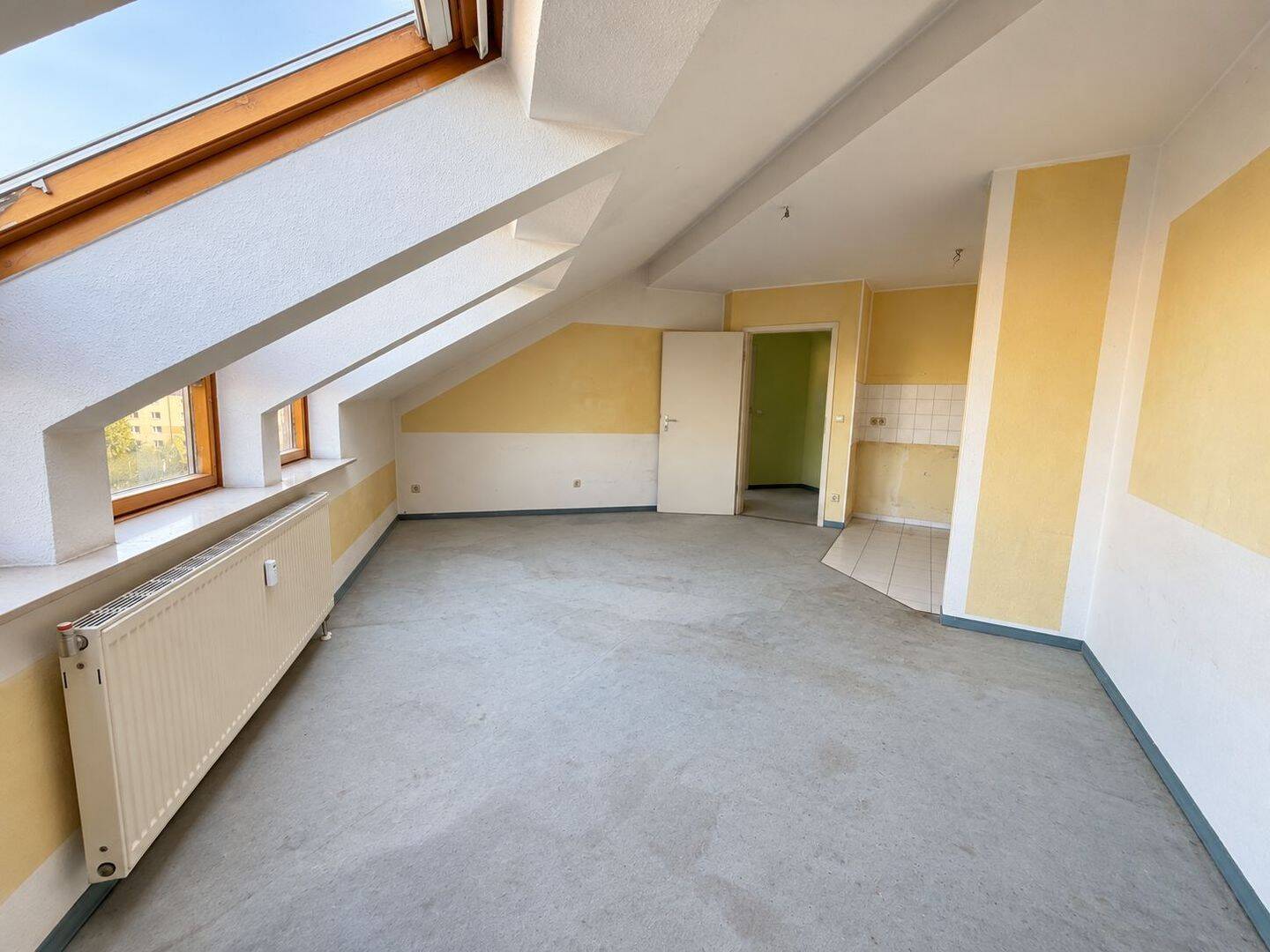 Leerstehende 2-Zimmer-Dachgeschosswohnung in Leipzigs Südvorstadt – Energieeffizienzklasse A+, 4275 Leipzig (Marienbrunn Südvorstadt)
