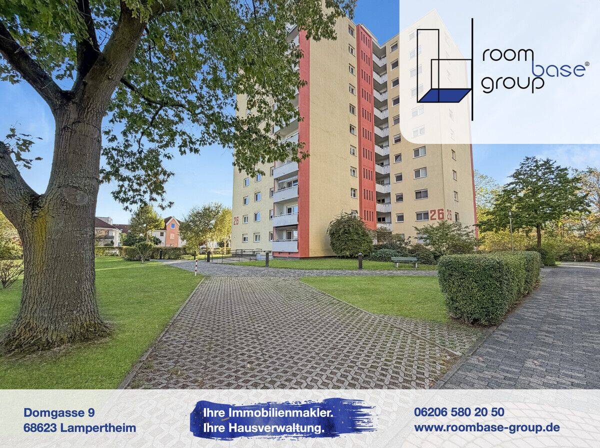4-Zimmer-Wohnung zum Selbstgestalten mit Fernblick, 68623 Lampertheim