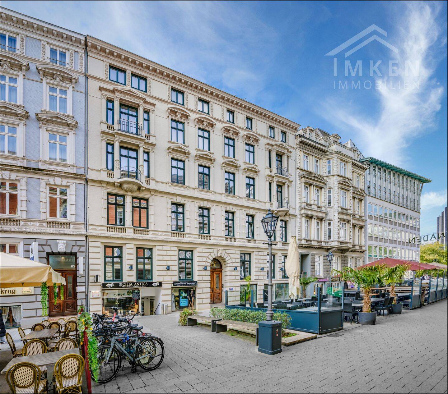 Erstbezug nach Sanierung – gewerbliche Betriebswohnung im sanierten Altbau., 20354 Hamburg (Mitte Neustadt Rotherbaum Sankt Pauli)