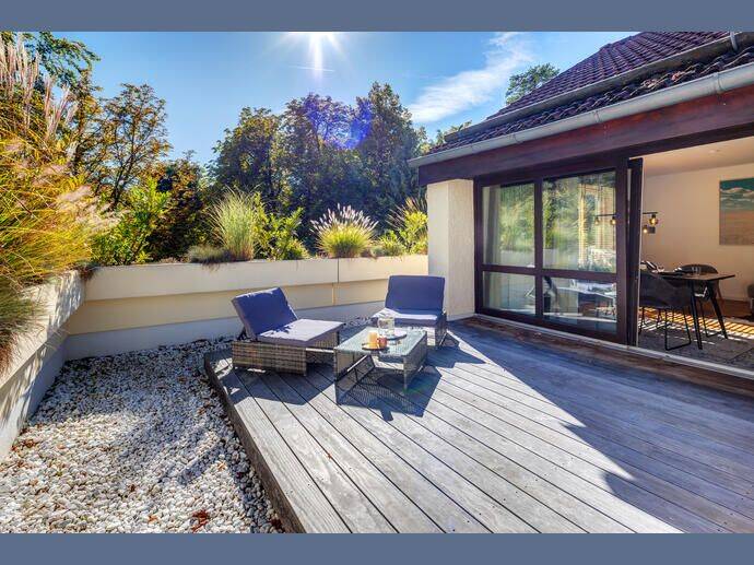 Möbliert: Tolle Dachterrassenwohnung in gehobener Wohnlage, 81479 München (Thalk. Obersendl.-Forsten-Fürstenr.-Solln)